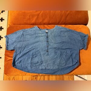 Creatures of Comfort Indigo Top